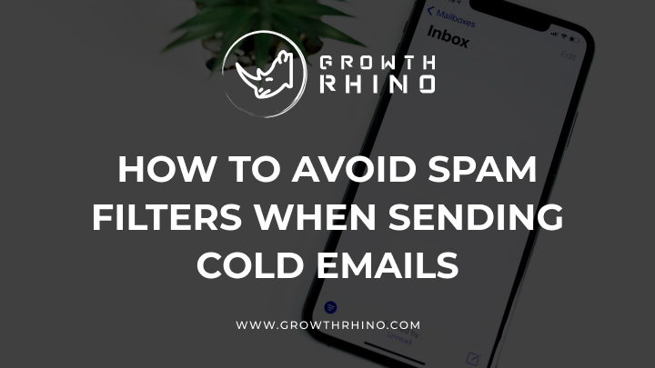 how to avoid spam filters when sending cold emails