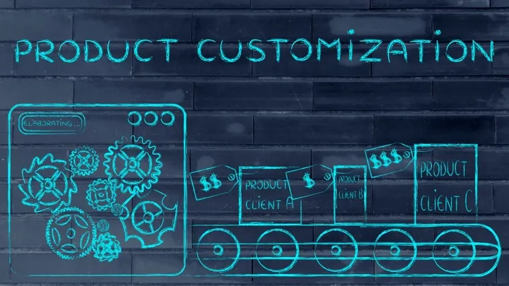 customizing the product